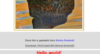 w#owner in foto beschrijving